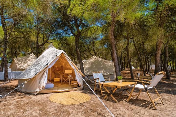 Camping für 2 Personen, mit Pool und Garten an der Costa de la Luz - 2