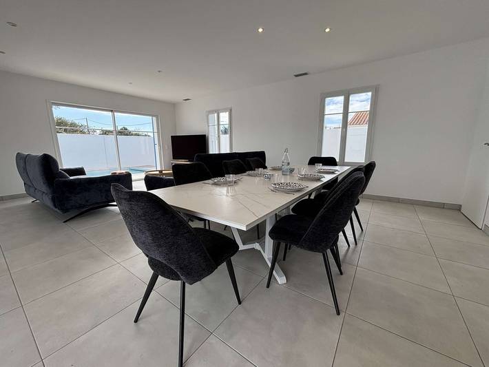 Villa con piscina - 14 pers. Cerca de playa y puerto in Saint-Denis-d'Oléron, Côte de Beauté