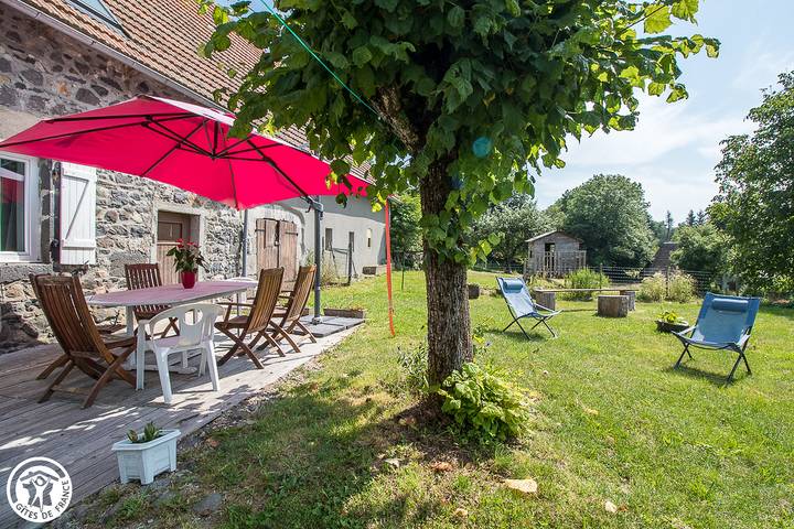 Gîte de Terrif in Larodde, Parc naturel régional des Volcans d'Auvergne