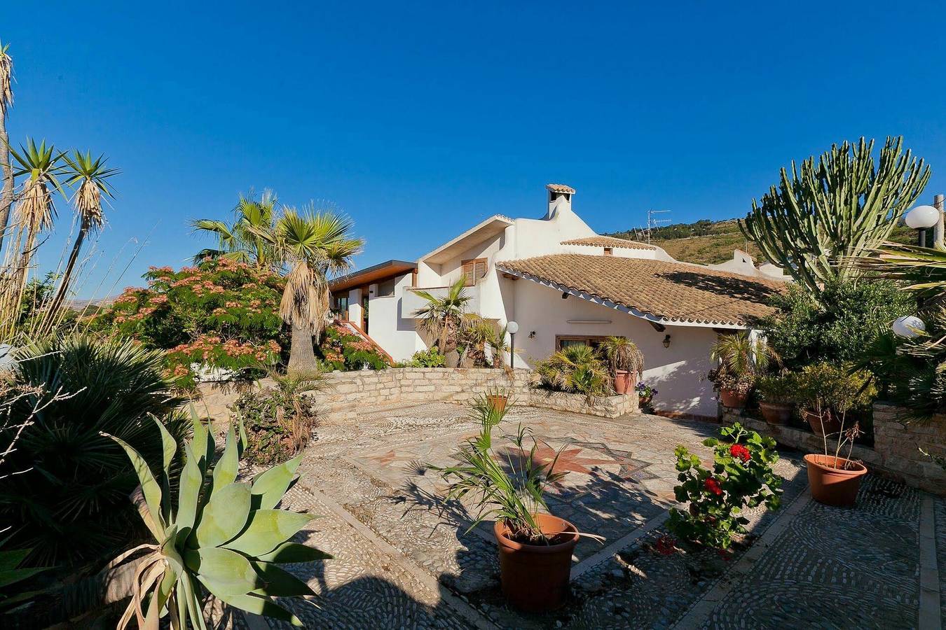 Villa für 12 Personen mit Pool in Sant'Andrea Bonagia, Valderice