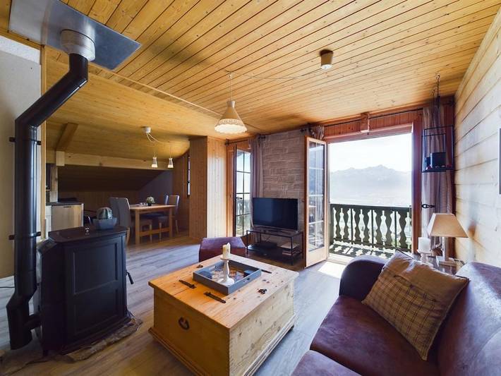 Appartement de vacances pour 2 personnes, avec balcon et vue