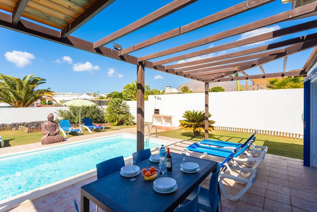 Villa für 6 Personen mit Meerblick in Playa Blanca, Yaiza
