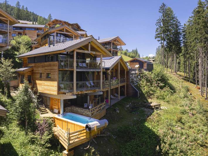 Ferienhaus für 10 Personen, mit Balkon und Ausblick sowie Sauna, kinderfreundlich