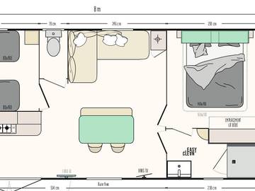 Glamping for 4 People in Mesnard-la-Barotière, Pays de la Loire, Photo 3