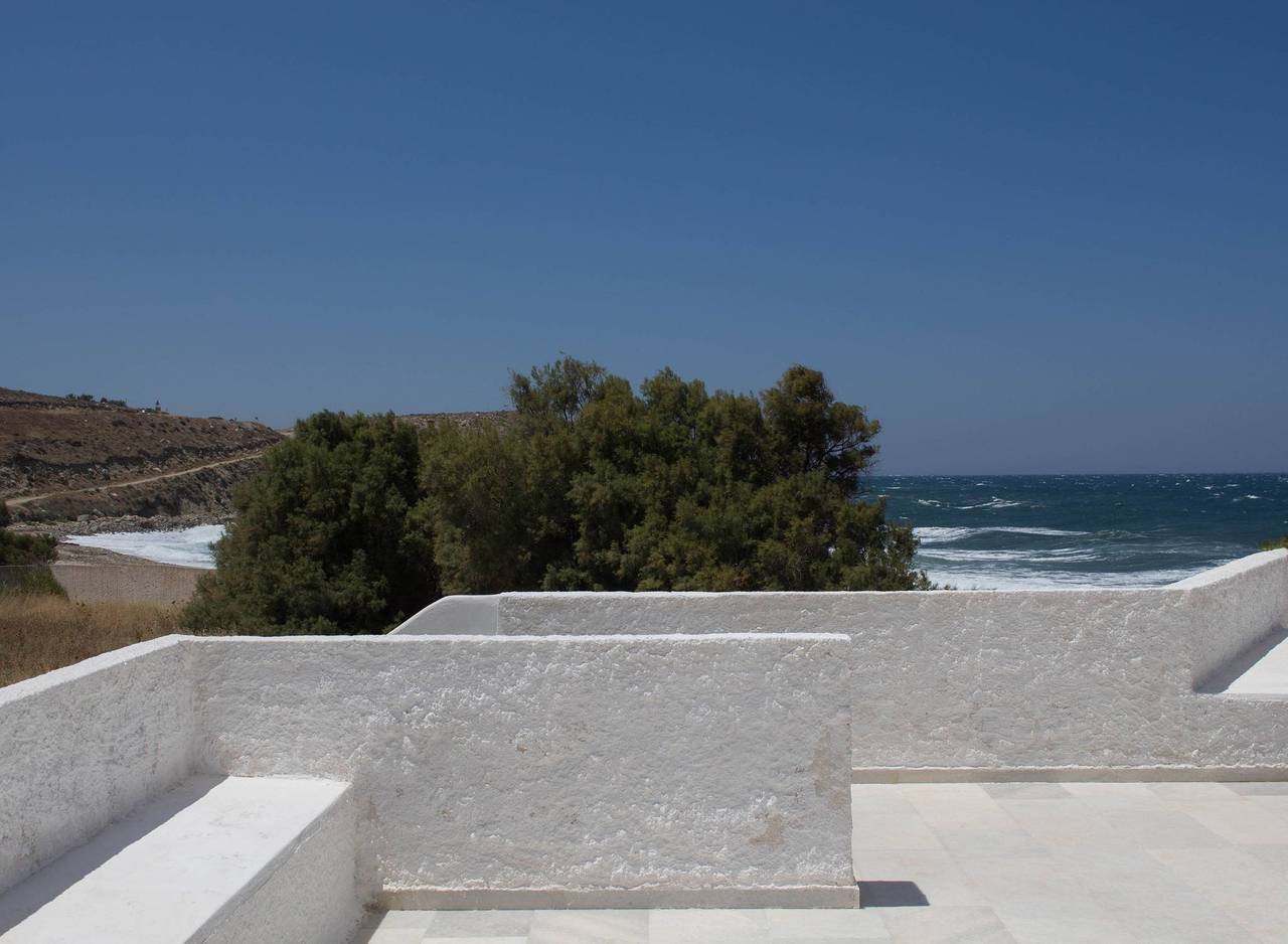 Strandvilla Akrotiri in Kykladen
