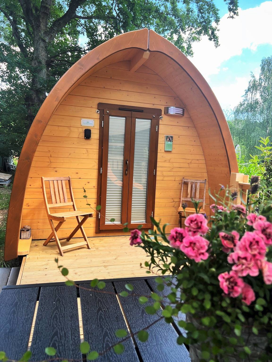 Tiny House Carlos - zauberhaftes Camping-Pod in Stuer, Plauer See