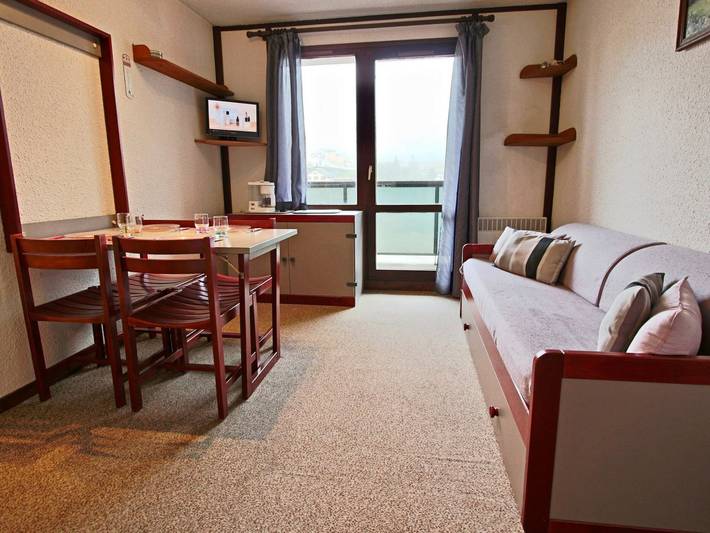 Chalet pour 4 personnes, avec balcon à Chamrousse