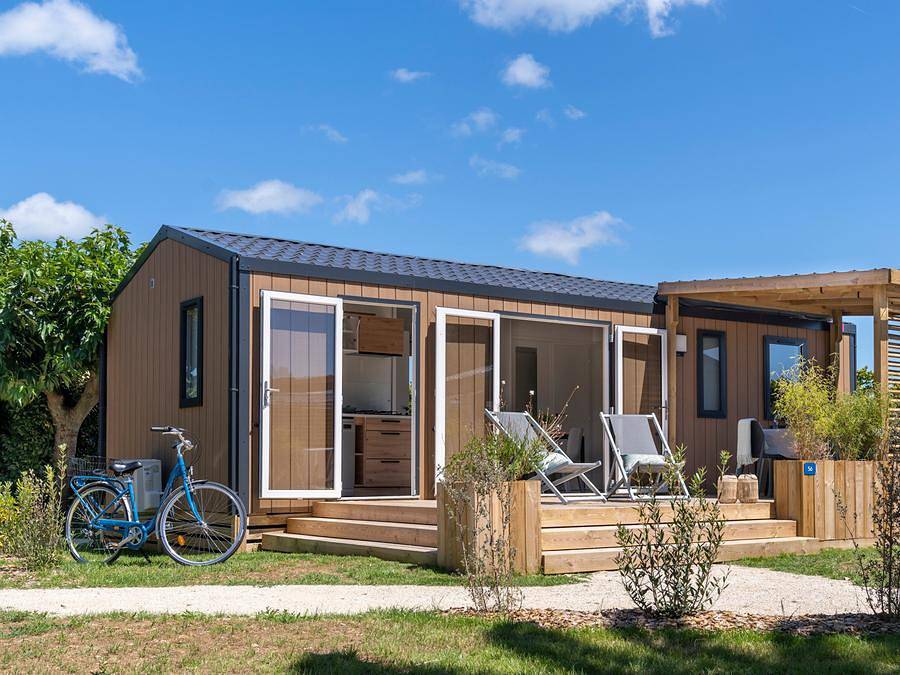 Camping Romanée - Campiotel des Dunes   - Mobilheim 4 personen - Premium 2 Schlafzimmer in Ars-en-Ré, Ile de Re