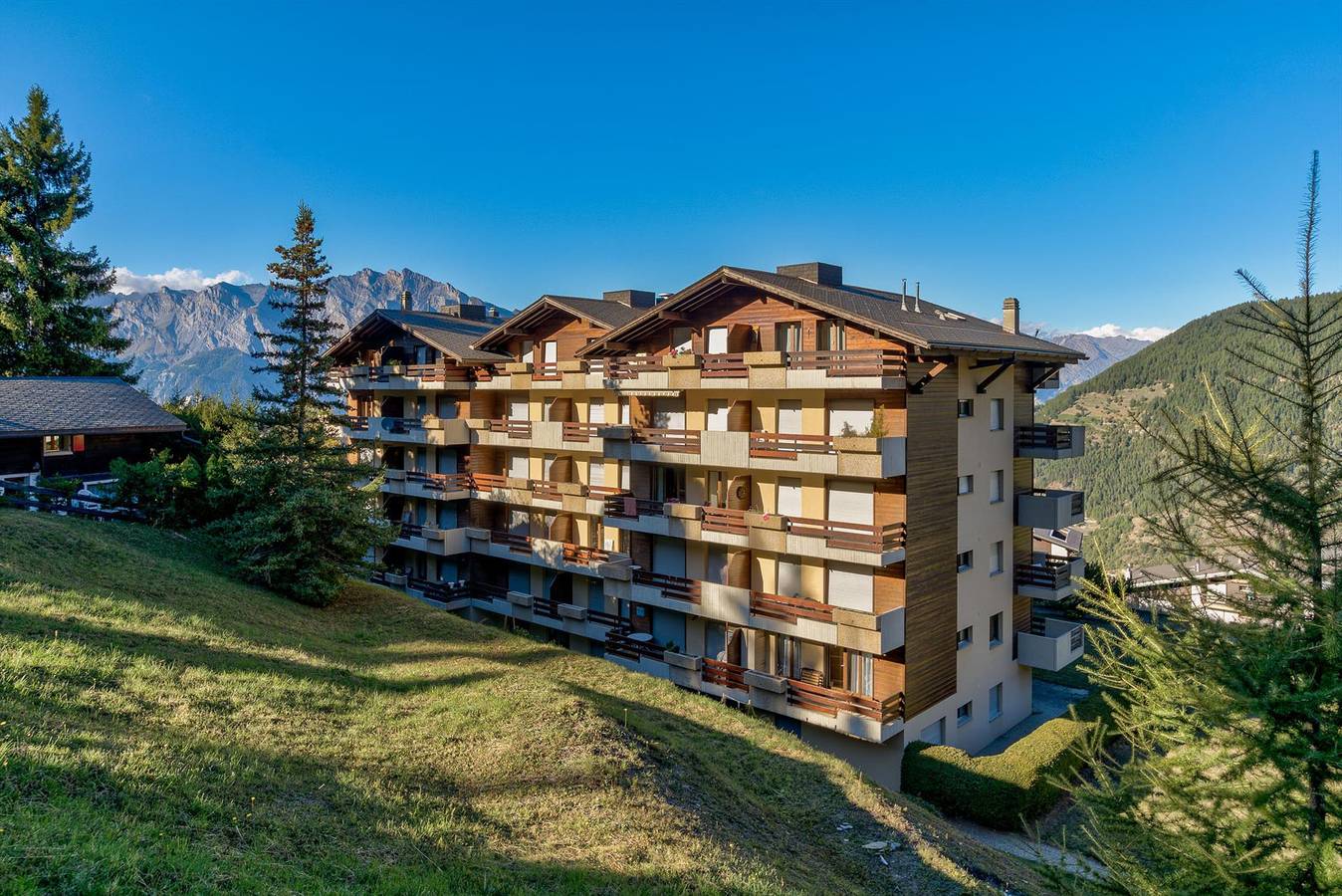 Geheel appartement, Appartement Laforet 35 in La Tzoumaz, Riddes