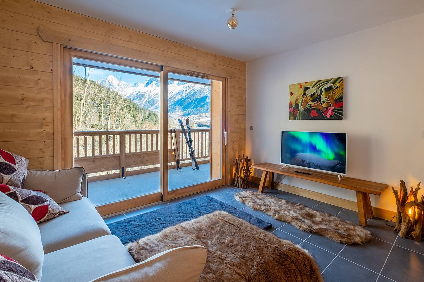 Chalet pour 4 Personnes dans Les Houches, Massif du Mont-Blanc