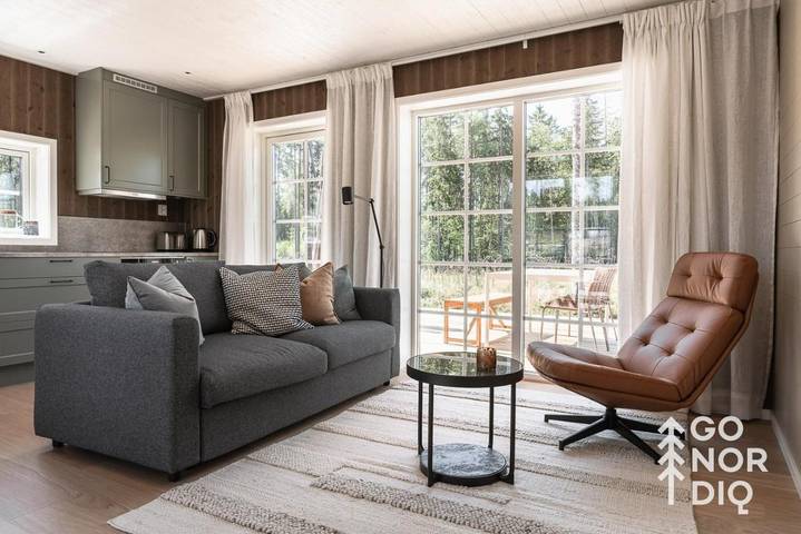 Ferienhaus für 2 Personen, mit Terrasse und Ausblick sowie Garten in Dalarna - 4