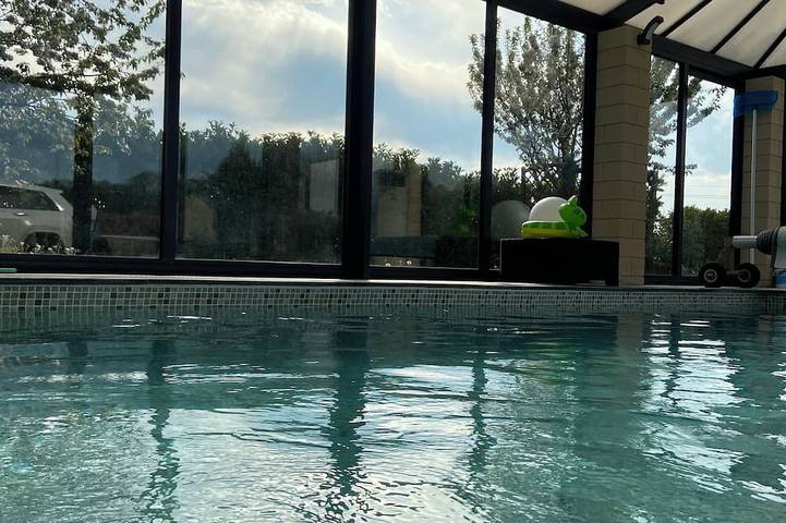 Maison de vacances pour 10 personnes, avec terrasse et jardin, animaux acceptés
