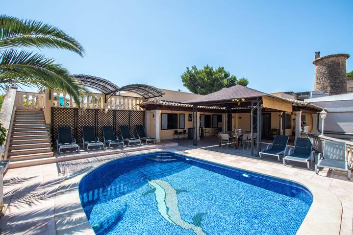Villa für 8 Personen, mit Pool und Garten, kinderfreundlich in Playa de Palma - 2