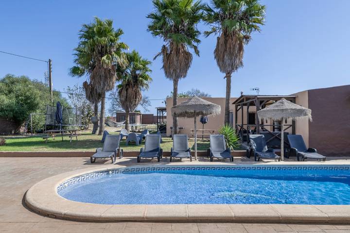 Casa rural para 3 personas, con jardín en Costa de la Luz
