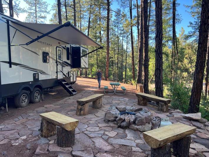 Camping voor 8 personen, met terras in Arizona