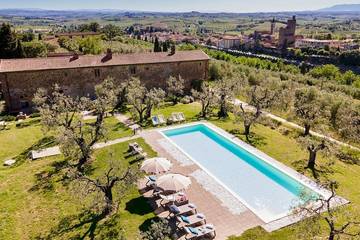 Villa pour 12 personnes, avec jardin, animaux acceptés à Vinci
