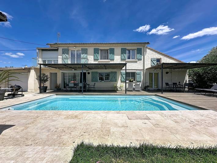 Holiday home for 6 people, with pool and terrace as well as garden, with pets - 1