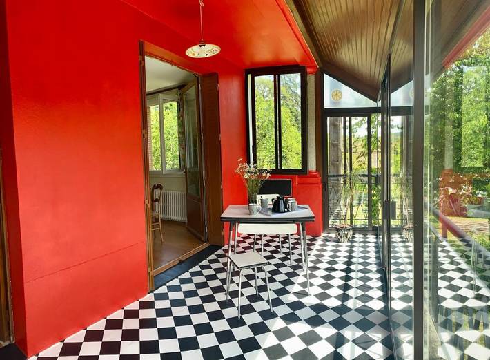 Maison de vacances pour 8 personnes, avec terrasse et vue