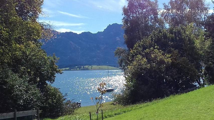 Hütte für 3 Personen, mit Garten und Sauna sowie Terrasse im Ostallgäu - 2