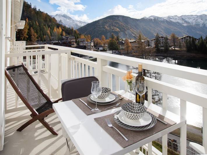 Gîte pour 3 personnes, avec balcon et vue sur le lac dans Entremont - 4