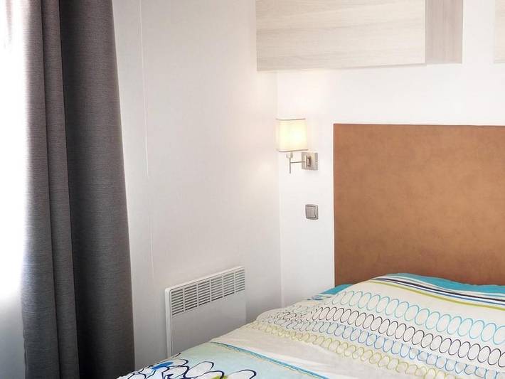 Camping Tikayan Domaine du Golfe de Saint Tropez - Mobilheim 2 personen - Tennessy Komfort. in Grimaud, Mittelmeerküste (Frankreich)