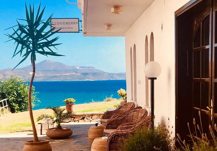 Appartement de vacances pour 2 personnes, avec Terrasse ainsi que Jardin et Vue