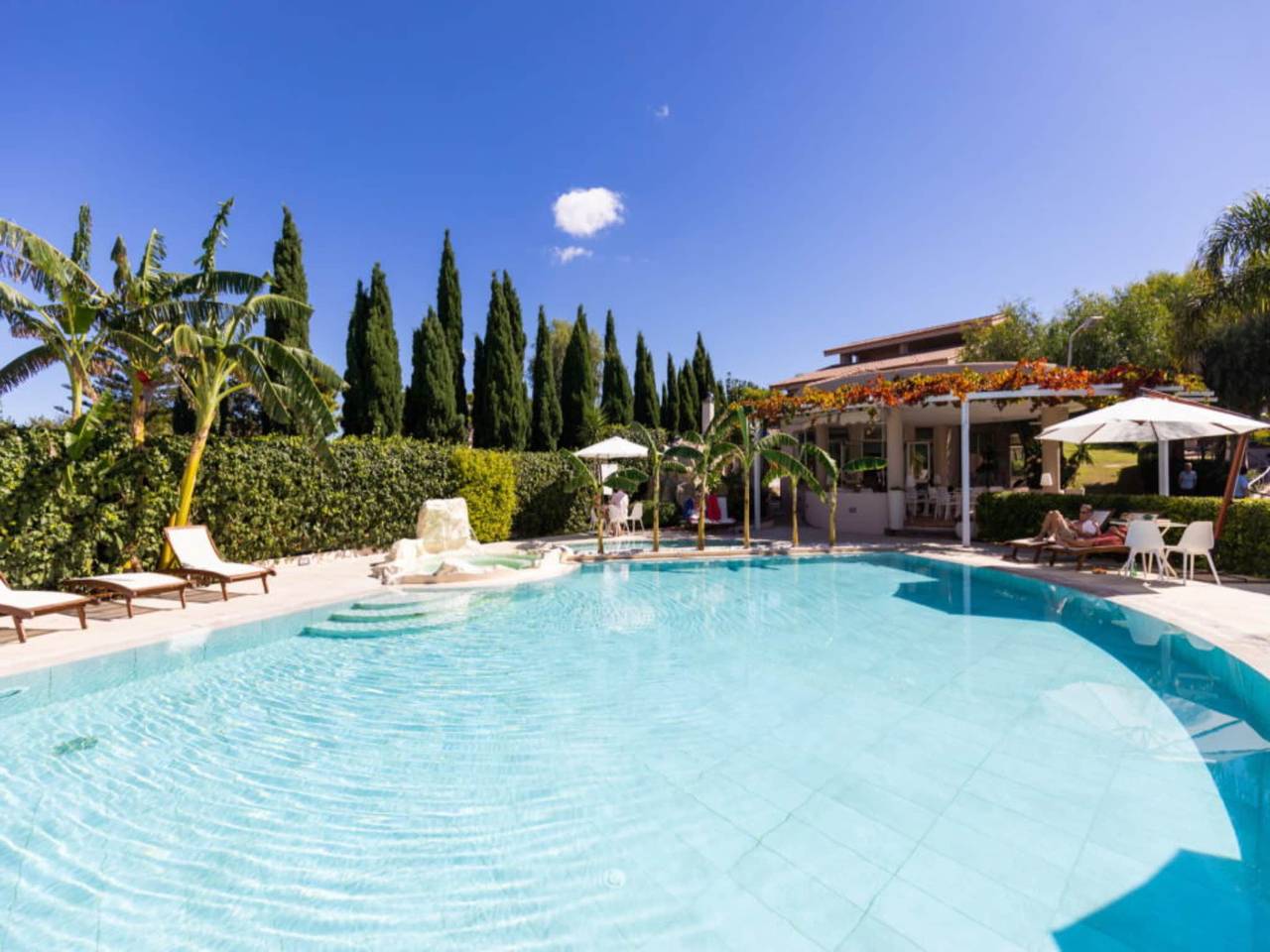 Studio entier, Studio pour couples avec piscine à Capo Vaticano in Faro Capo Vaticano, Province de Vibo Valentia