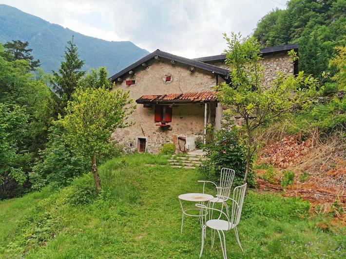 B&B für 2 Personen, mit Ausblick und Terrasse sowie Garten im Trentino