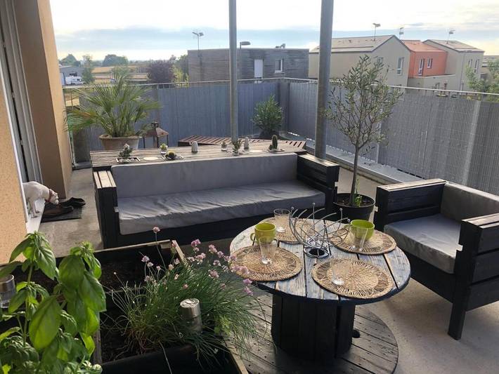 Appartement de vacances pour 6 personnes, avec terrasse
