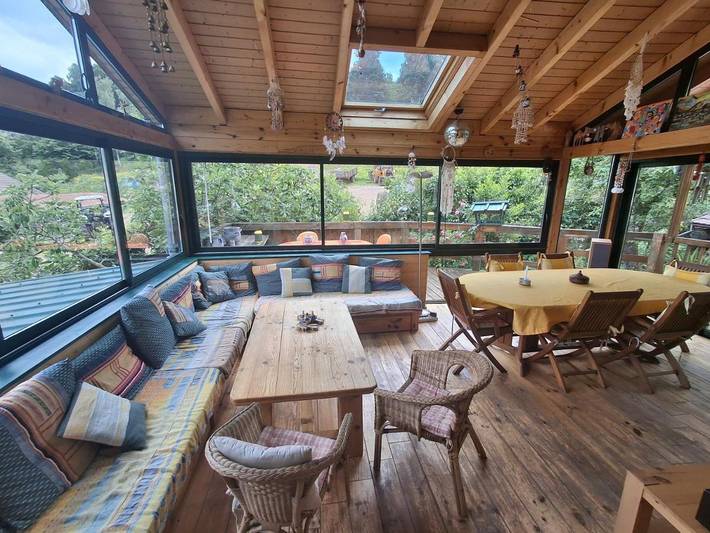 Maison de vacances pour 11 personnes, avec vue et jardin, animaux acceptés