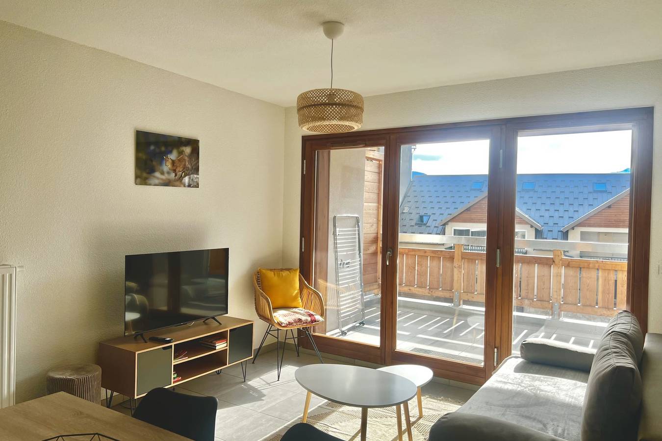 Apartamento entero, Apartamento de vacaciones para 4 personas con balcón in Briançon, Serre Chevalier