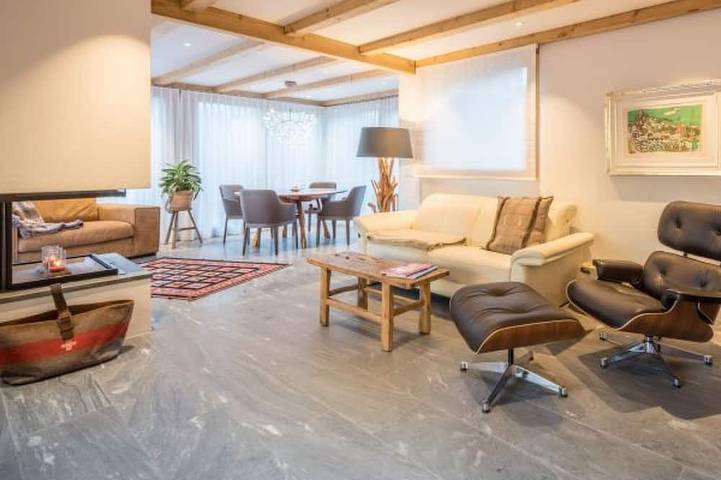 Chalet für 7 Personen, mit Sauna und Balkon in Flims