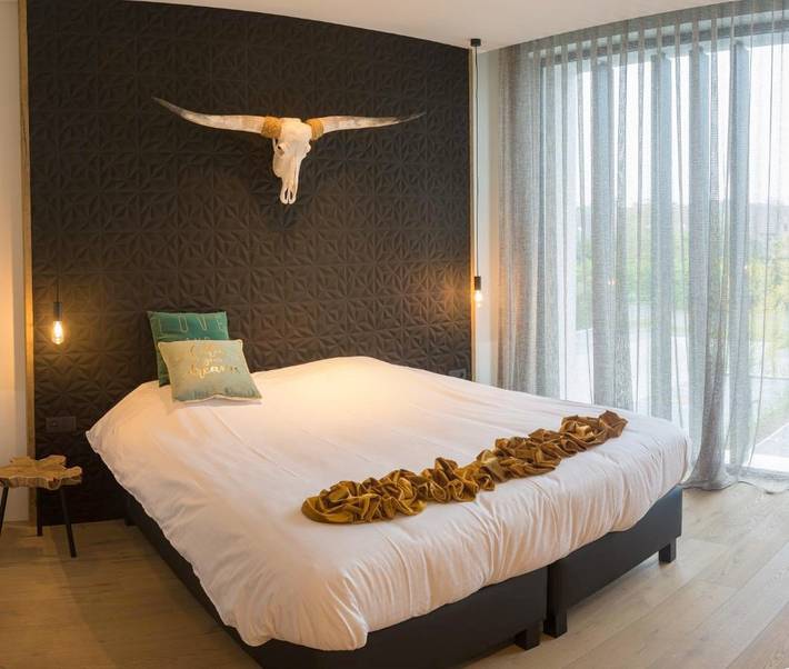 Hôtel pour 2 personnes, avec Terrasse ainsi que Jardin et Vue à Tielt