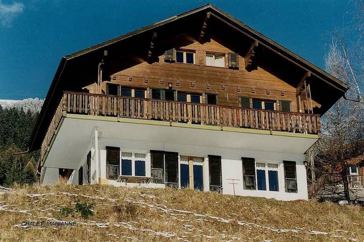 Chalet für 7 Personen, mit Balkon