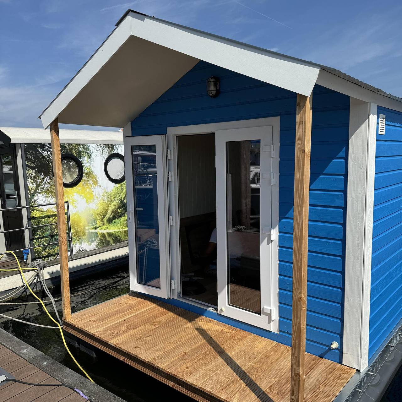 Resort Rhederlaagse Meren — De Zaanse Hausboot | 4 Personen in IJssel