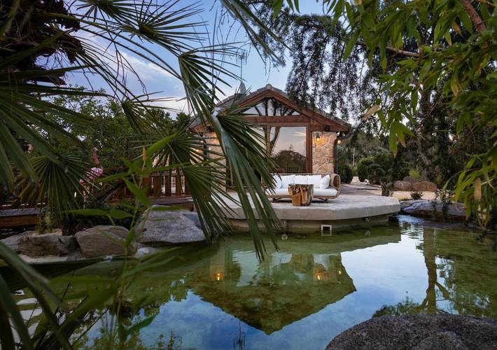 Chalet para 10 personas, con vistas y jardín además de sauna y piscina en Comunidad de Madrid