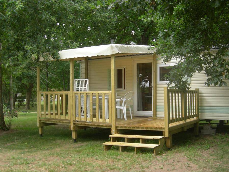 Camping du Pont De Vicq en Perigord - Mobilhome 2 personnes - Mobil-home 1 à 2 personnes in Le Buisson-de-Cadouin, Périgord Pourpre