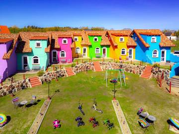 Ferienpark für 6 Personen, mit Garten und Ausblick in Polnische Ostsee