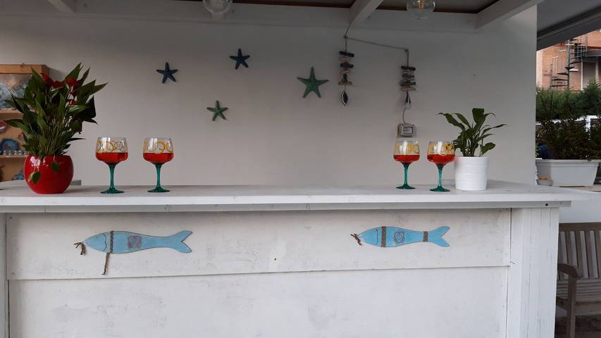Gîte pour 4 personnes, avec balcon à San Cataldo