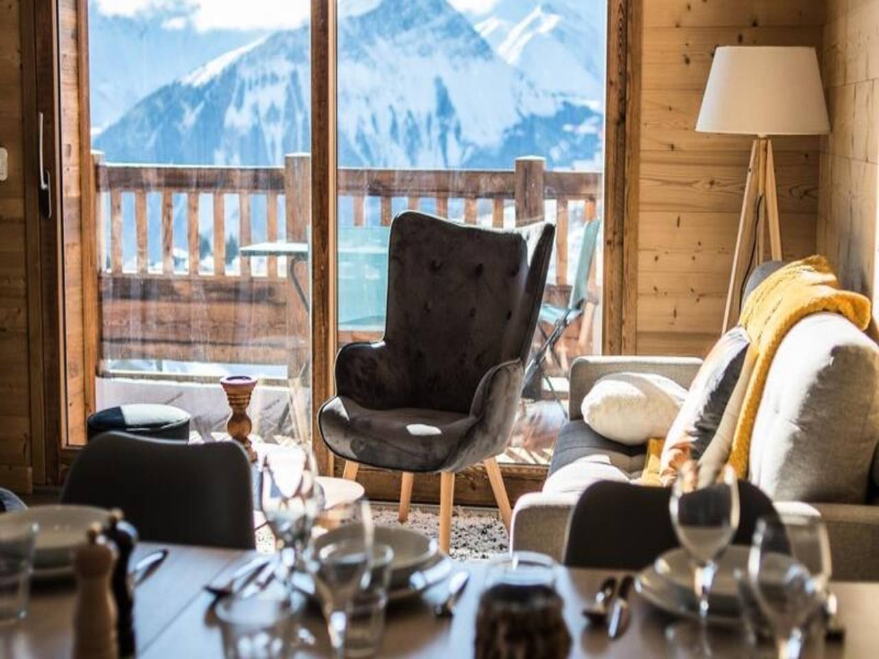 Ganze Wohnung, Wunderschönes Duplex an der Piste, Panoramablick in La Toussuire, Fontcouverte-la-Toussuire