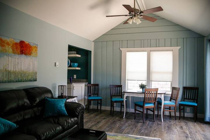 Vacation house for 8 people, with yard and terrace in Indiana