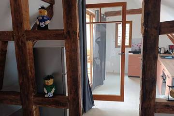 Ferienwohnung für 4 Personen, mit Balkon in Bergheim (Elsass)