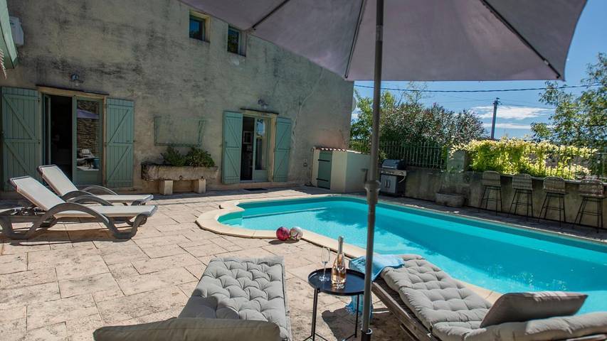 Location de vacances pour 7 personnes, avec piscine et terrasse à Montréal (Lanquedoc-Roussillon) - 4