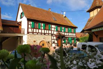 Gîte pour 6 personnes, avec jardin et terrasse à Kogenheim
