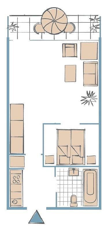 Ferienwohnung für 3 Personen, mit Meerblick und Balkon in Heiligenhafen - 2