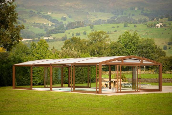 Casa rural para 20 personas, con vistas además de piscina y jardín, Se admiten mascotas en Cantabria - 3