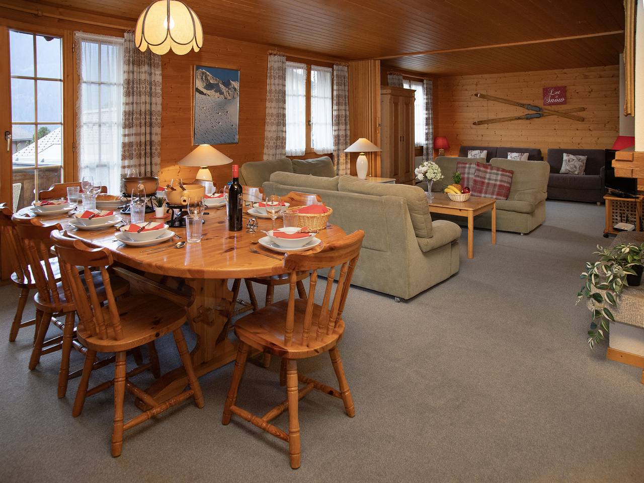 Ganze Wohnung, Chäs Gruebi Apt.S in Wengen, Lauterbrunnen
