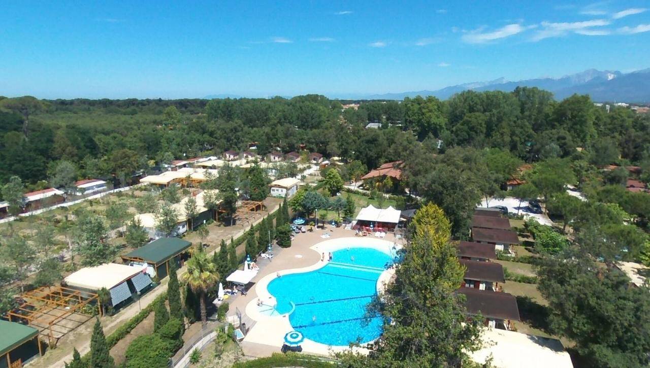 Camping Paradiso in Viareggio, Italienische Riviera