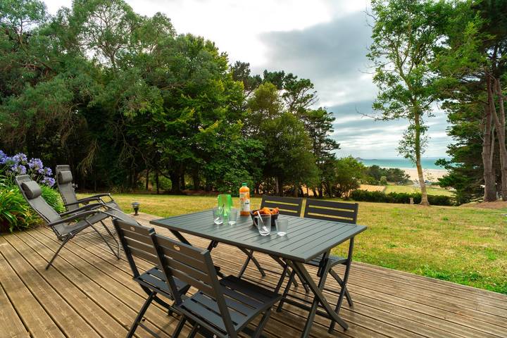 Appartement de vacances pour 2 personnes, avec jardin et terrasse en Cotes-d'Armor