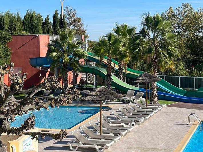 Camping für 6 Personen, mit Kinderpool in der Camargue